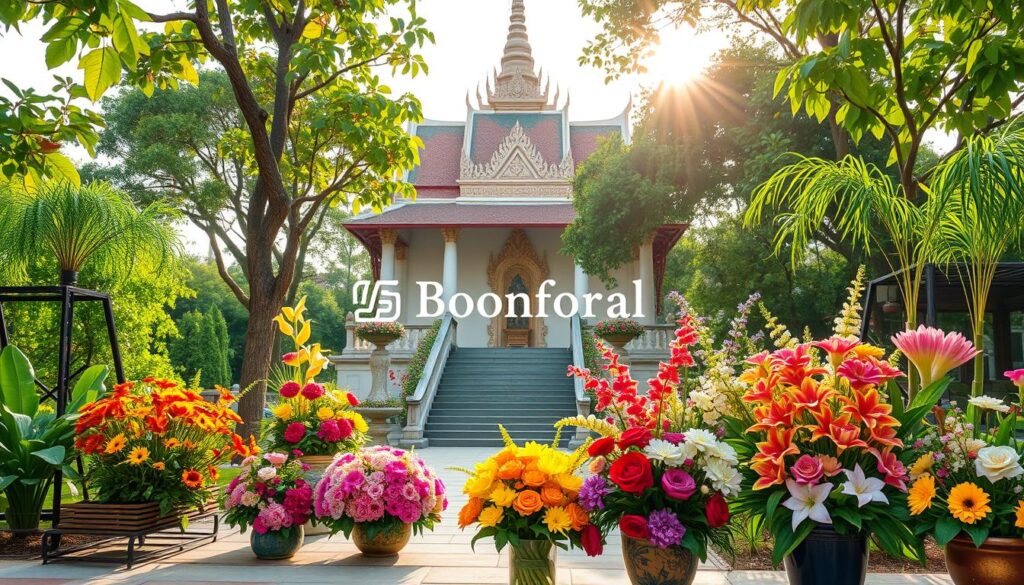 พวงหรีด วัดหลักสี่